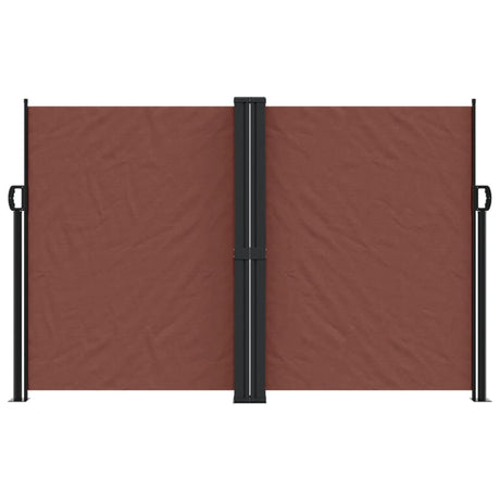 Vidaxx pare-vent extensible 160x1000 cm marron
