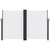 Vidaxx pare-vent extensible 160x1000 cm blanc