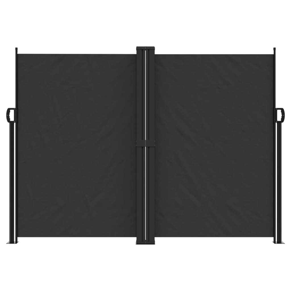 Vidaxx pare-vent extensible 180x1000 cm noir