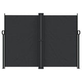 Vidaxx pare-vent extensible 180x1000 cm noir
