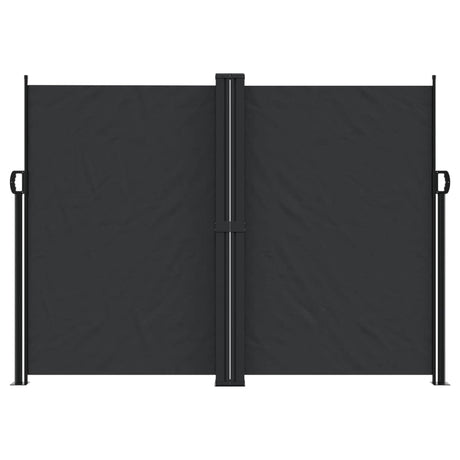 Vidaxx pare-vent extensible 180x1000 cm noir