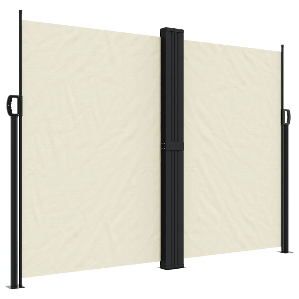 Vidaxx pare-vent extensible 180x1000 cm noir