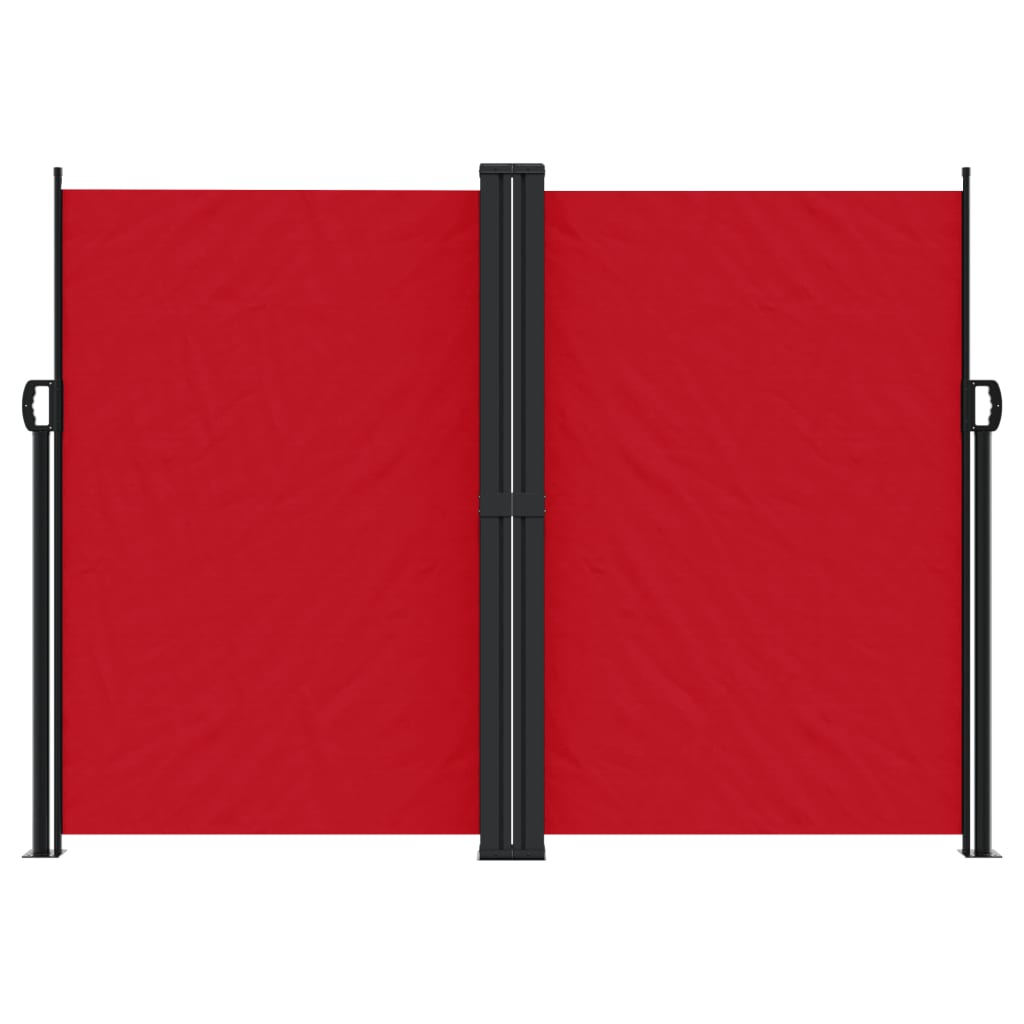 Vidaxx pare-vent extensible 180x1000 cm rouge