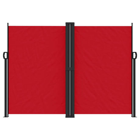Vidaxx pare-vent extensible 180x1000 cm rouge