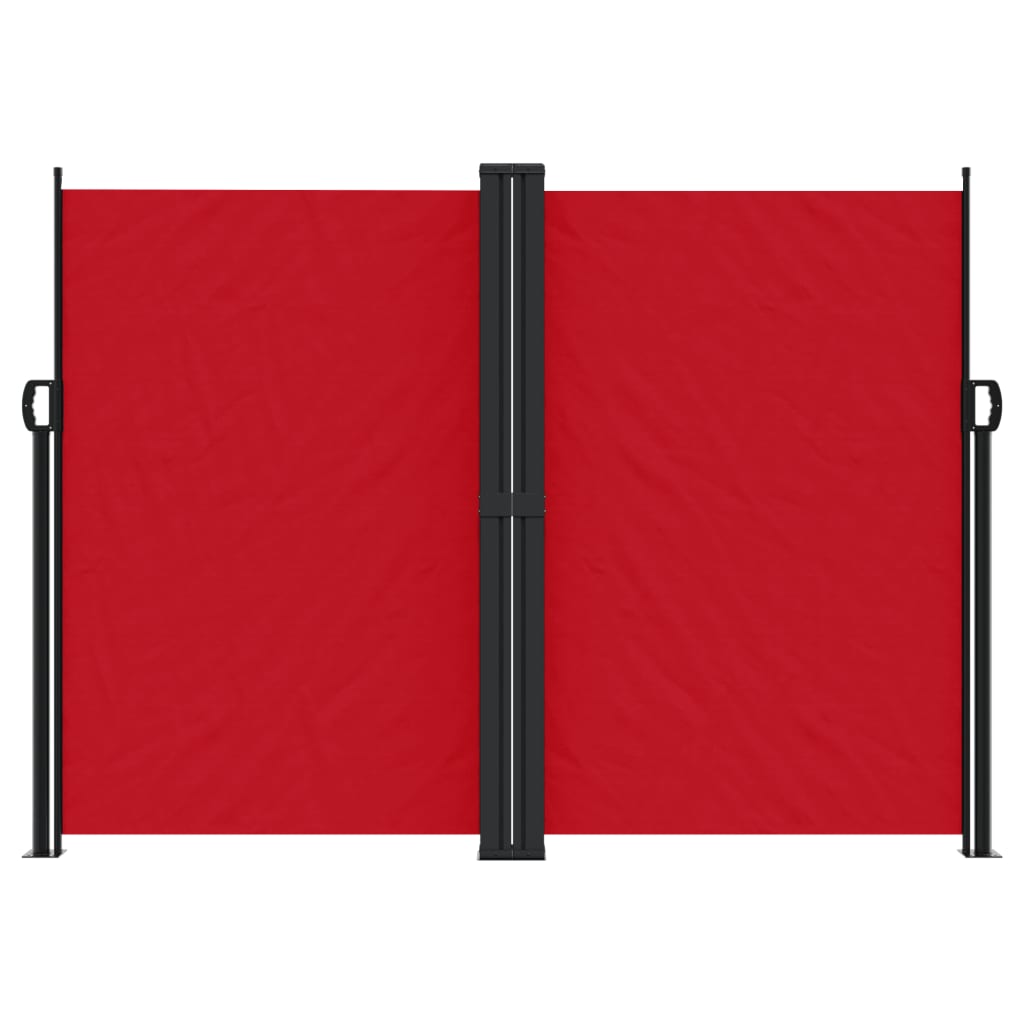 Vidaxl windscherm uittrekbaar 180x1000 cm rood