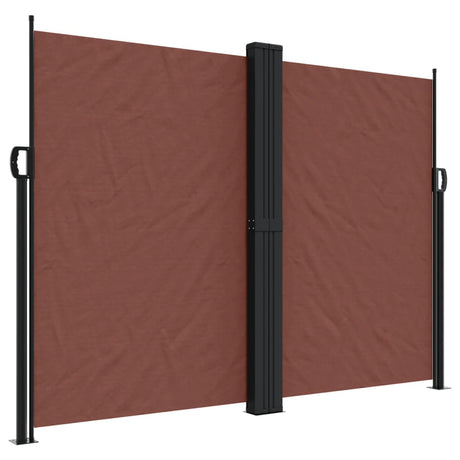 Vidaxx pare-vent extensible 180x1000 cm marron
