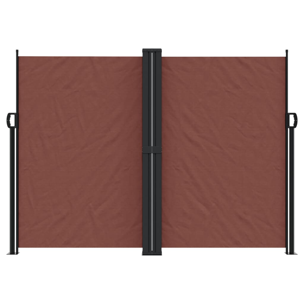 Vidaxx pare-vent extensible 180x1000 cm marron