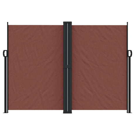 Vidaxx pare-vent extensible 180x1000 cm marron