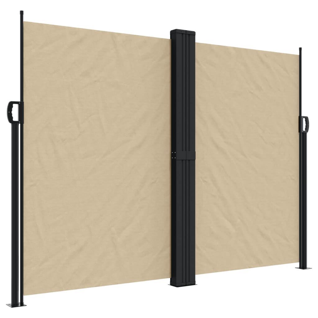 Vidaxl Windshield utvidbar 180x1000 cm beige