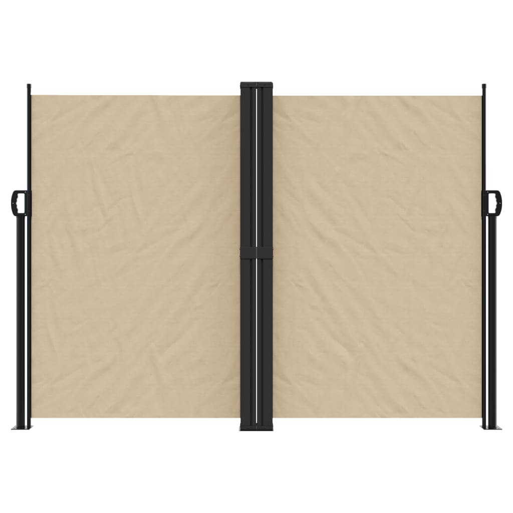 Vidaxl forrude udvides 180x1000 cm beige