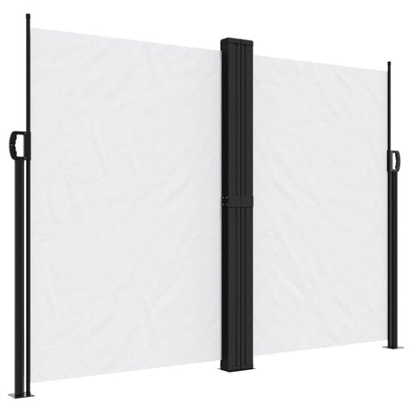 Vidaxx pare-vent extensible 180x1000 cm blanc