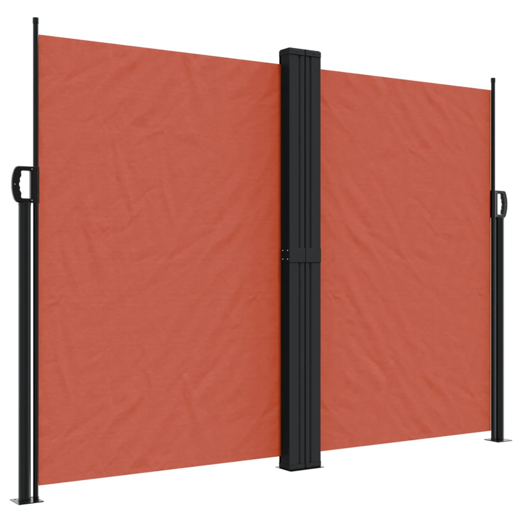 Vidaxx pare-vent extensible 180x1000 cm couleur terre cuite