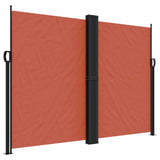 Vidaxx pare-vent extensible 180x1000 cm couleur terre cuite