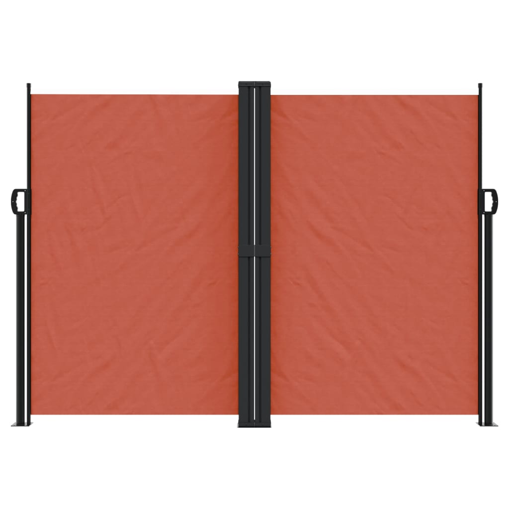 Vidaxx pare-vent extensible 180x1000 cm couleur terre cuite
