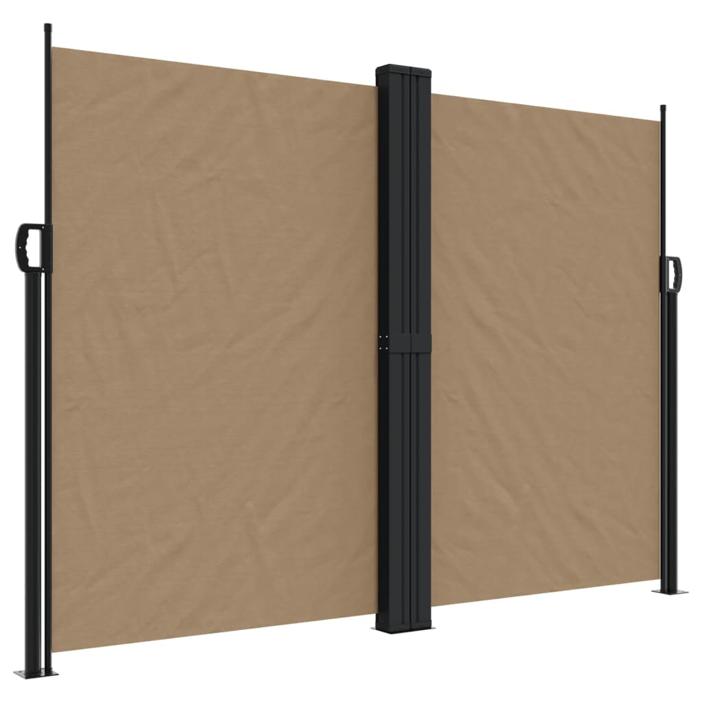 Vidaxx pare-vent extensible 180x1000 cm taupe