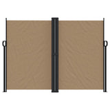 VidaXL Windshield Extendable 180x1000 cm Taupe