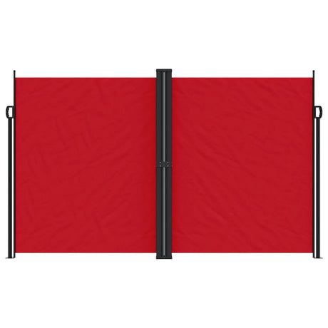 Vidaxx pare-vent extensible 200x1000 cm rouge