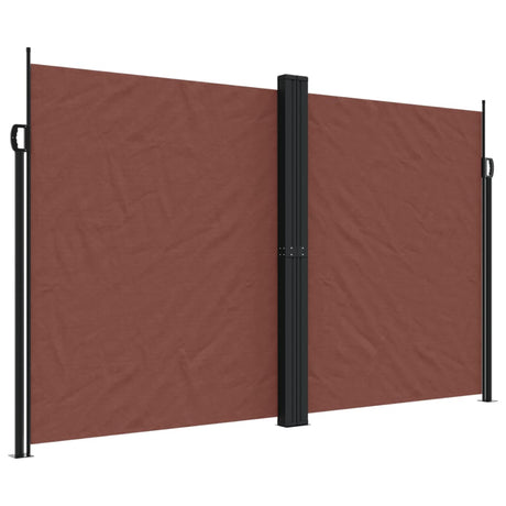 Vidaxx pare-vent extensible 200x1000 cm marron