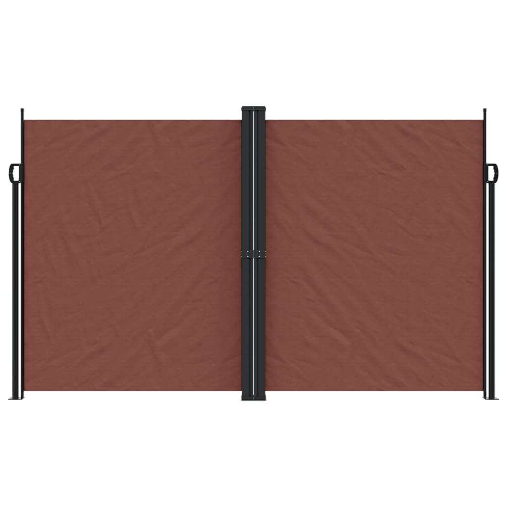 Vidaxx pare-vent extensible 200x1000 cm marron