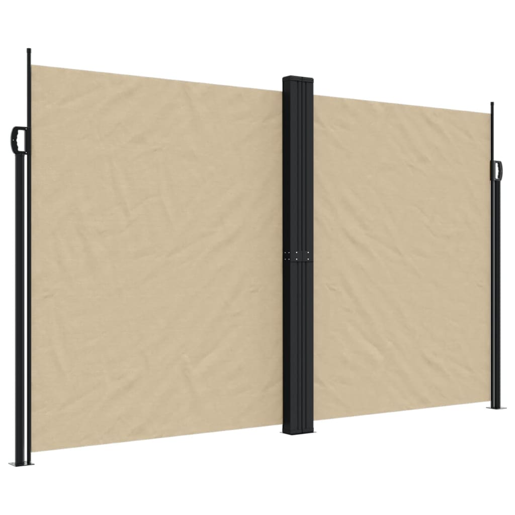 Vidaxx pare-vent extensible 200x1000 cm beige
