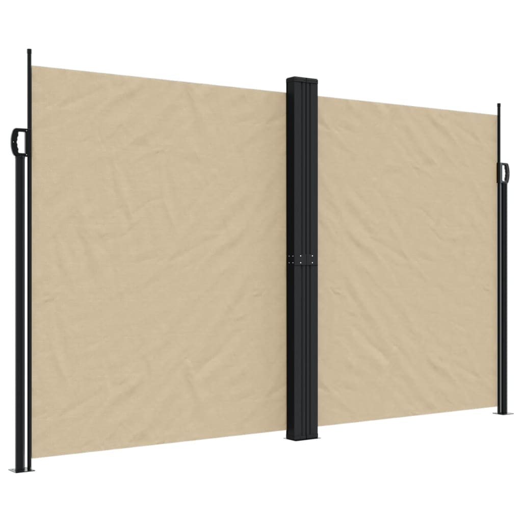 Vidaxl Windshield utvidbar 200x1000 cm beige