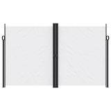 Pare-brise vidaxl extensible 200x1000 cm blanc