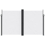 Vidaxx pare-vent extensible 200x1000 cm blanc