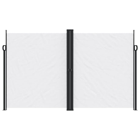 Vidaxx pare-vent extensible 200x1000 cm blanc
