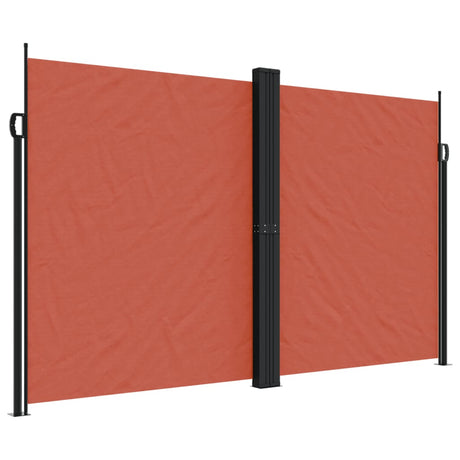 Vidaxx pare-vent extensible 200x1000 cm couleur terre cuite