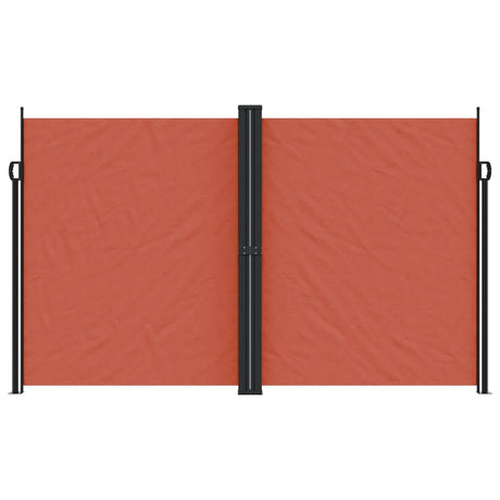 Vidaxx pare-vent extensible 200x1000 cm couleur terre cuite