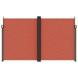 VidaXL Windshield Extendable 200x1000 cm Terracotta colored