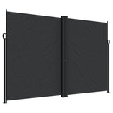 Pare-brise Vidaxl extensible 220x1000 cm noir