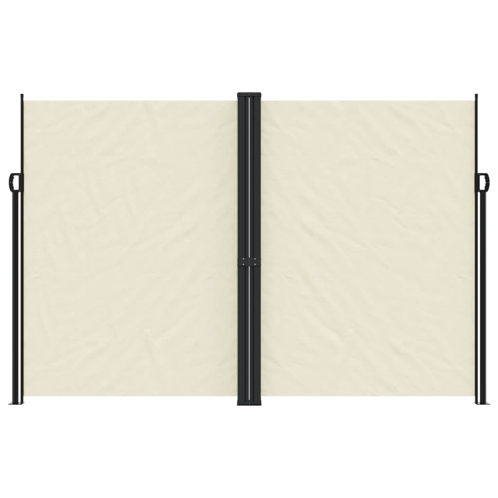 Vidaxx pare-vent extensible 220x1000 cm couleur crème