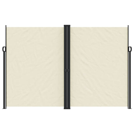 Vidaxx pare-vent extensible 220x1000 cm couleur crème