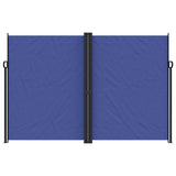 Pare-brise Vidaxl extensible 220x1000 cm bleu