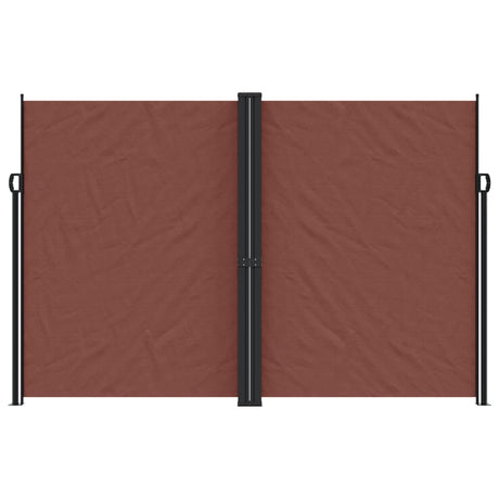 Vidaxx pare-vent extensible 220x1000 cm marron