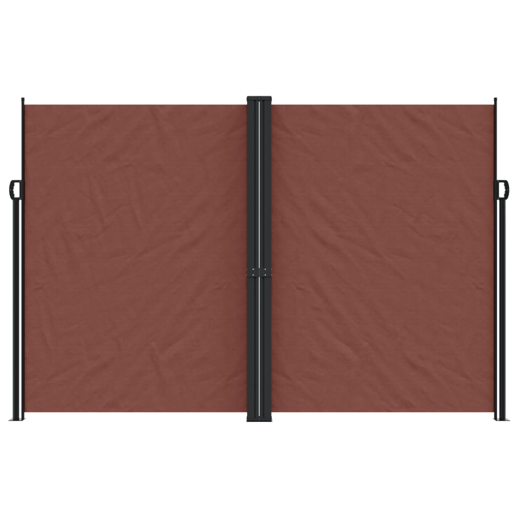 VidaXL Windshield Extendable 220x1000 cm Brown