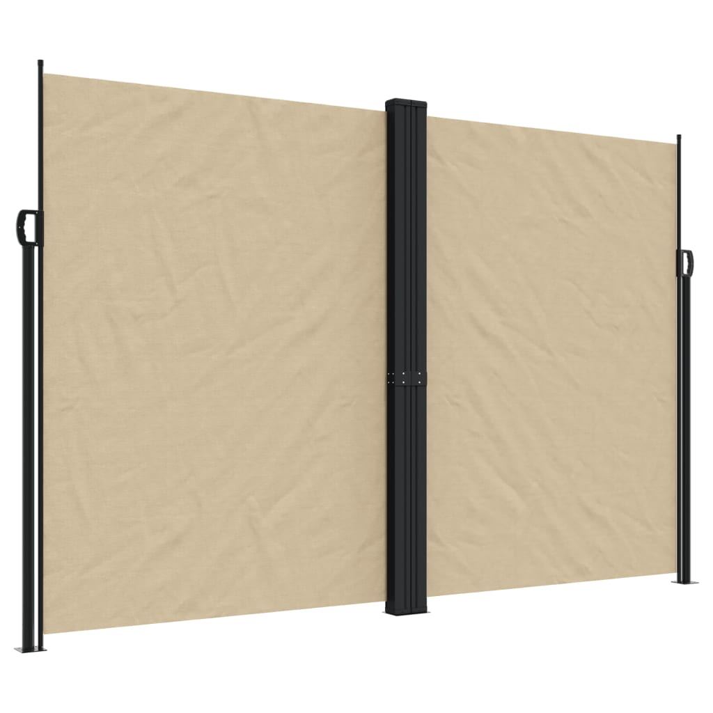 Vidaxl čelní sklo prodloužitelné 220x1000 cm beige