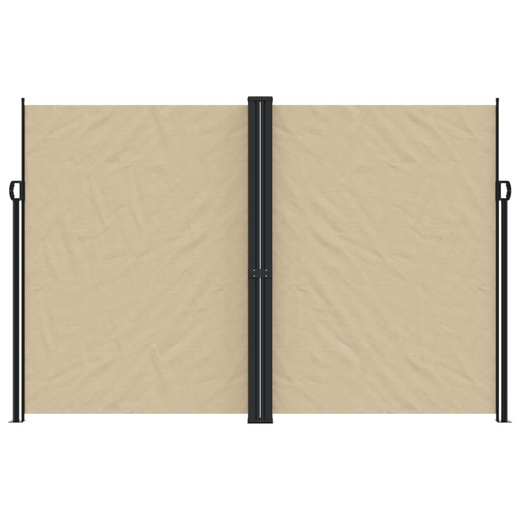 Vidaxl Windshield utvidbar 220x1000 cm beige