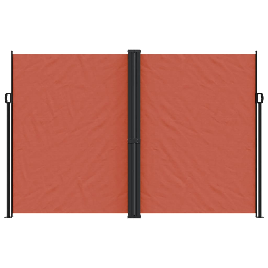 Vidaxx pare-vent extensible 220x1000 cm couleur terre cuite