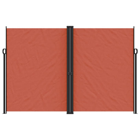 Vidaxx pare-vent extensible 220x1000 cm couleur terre cuite