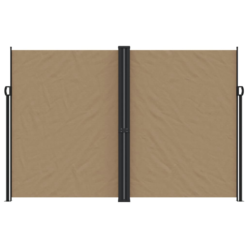 Vidaxx pare-vent extensible 220x1000 cm taupe