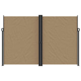 Vidaxx pare-vent extensible 220x1000 cm taupe