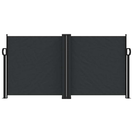 Vidaxx pare-vent extensible 120x1200 cm noir