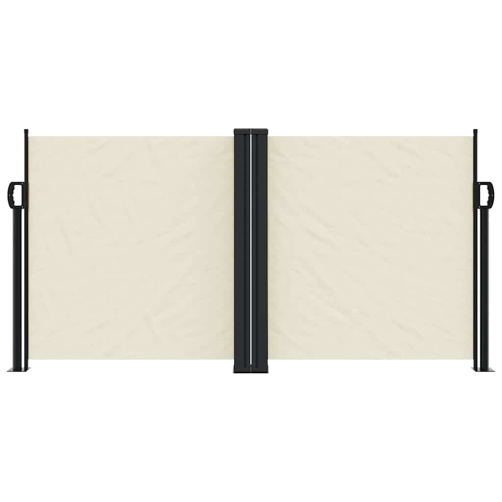 Vidaxx pare-vent extensible 120x1200 cm couleur crème