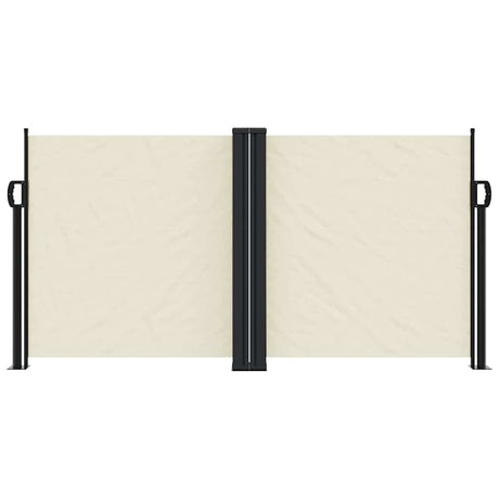 Vidaxx pare-vent extensible 120x1200 cm couleur crème