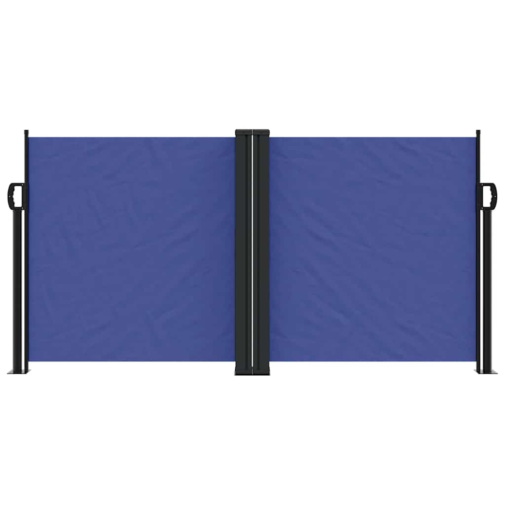Vidaxx pare-vent extensible 120x1200 cm bleu