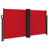 Vidaxx pare-vent extensible 120x1200 cm rouge
