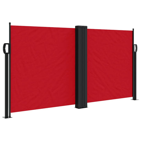 Vidaxx pare-vent extensible 120x1200 cm rouge