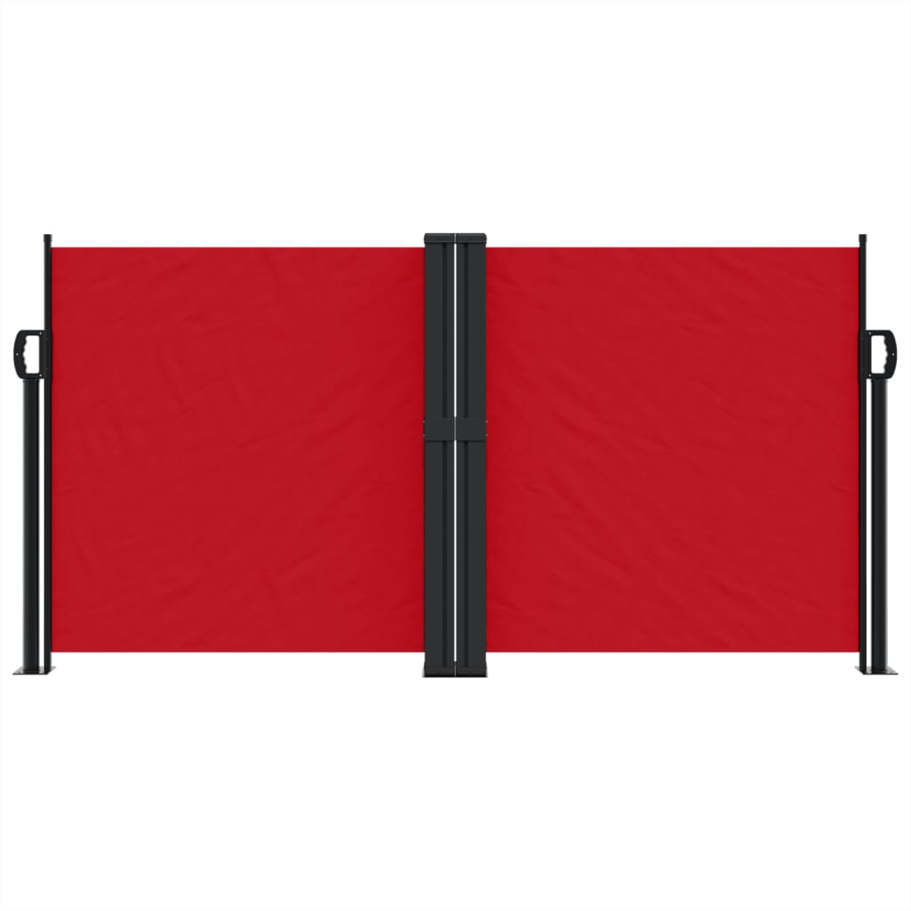 VidaXL Windshield Extendable 120x1200 cm Red